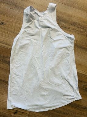 lululemon athletica White Racerback Tank Top